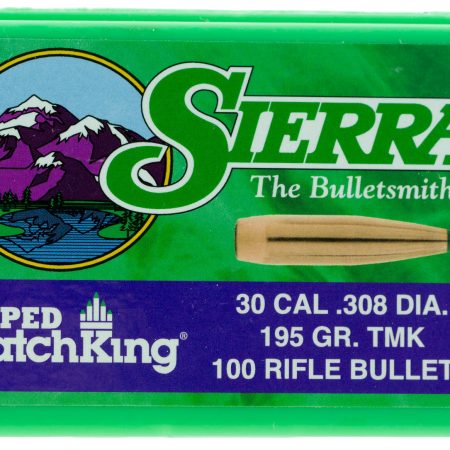 Sierra 7795 Tipped MatchKing 30Cal 155gr Tipped MatchKing 100/Box