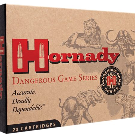 Hornady 8265 Dangerous Game  416Rigby 400gr Dangerous Game Solid 20 Per Box/6 Case