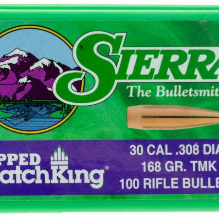 Sierra 7768 Tipped MatchKing 30Cal 168gr Tipped MatchKing 100/Box