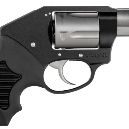 Charter Arms 53911 Off Duty Compact 38 Special, 5 Shot 2" Matte Stainless Steel Barrel & Cylinder, Black Aluminum Frame w/Black Finger Grooved Rubber Grip