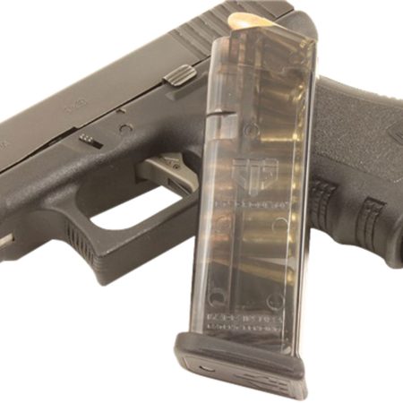 ETS Group GLK1910 Pistol Mags  10rd 9mm Luger Compatible w/ Glock 26/19 Gen1-5 Clear Polymer