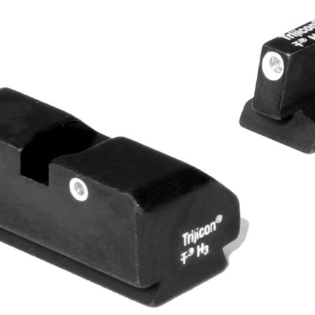 Trijicon 600188 Bright & Tough Night Sights Green/Tritium White Outline Front Sight-Green/Tritium White Outline Rear Sight Desert Eagle