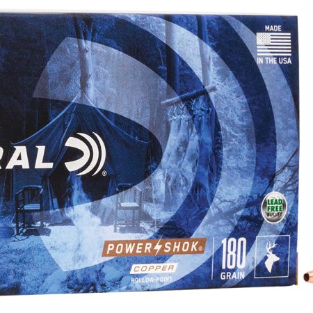 Federal A300W180LFA Power-Shok Copper 300WinMag 180gr Copper Hollow Point 20 Per Box/10 Case