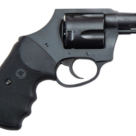 Charter Arms 64429 Boomer Large 44 Special, 5 Shot 2" Black Nitride Ported/Tapered Steel Barrel, Black Nitride Cylinder & Frame w/Black Finger Grooved Rubber Grip