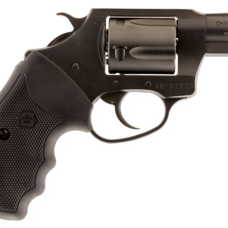 Charter Arms 63820 Undercover  Small 38 Special, 5 Shot 2" Black Nitride Stainless Steel Barrel, Cylinder & Frame, Black Finger Grooved Rubber Grip, Exposed Hammer