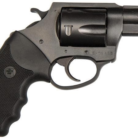 Charter Arms 69920 Pitbull 9mm Luger 5rd, 2.20" Black Nitride Steel Barrel, Cylinder & Frame w/Black Finger Grooved Rubber Grip