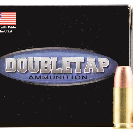 DoubleTap Ammunition 9MM124BD Home Defense 9mmLuger+P 124gr Jacketed Hollow Point 20 Per Box/50 Case