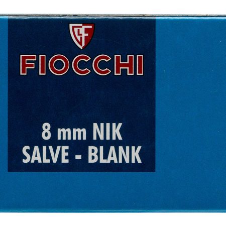 Fiocchi 8MMBLANK Pistol Blank 8mm 50 Per Box