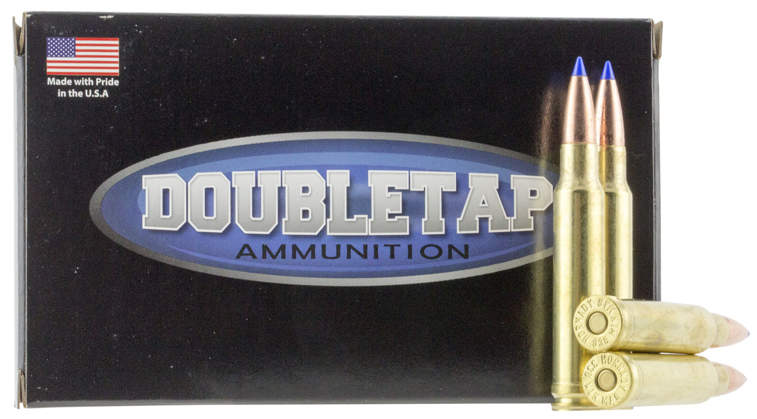 DoubleTap Ammunition 338W160X Longrange Rifle 338WinMag 160gr DT Lead Free 20 Per Box/25 Case