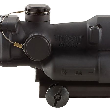 Trijicon 100394 ACOG  Matte Black 4x32mm LED Illuminated Red Horseshoe Dot 223/556 Reticle