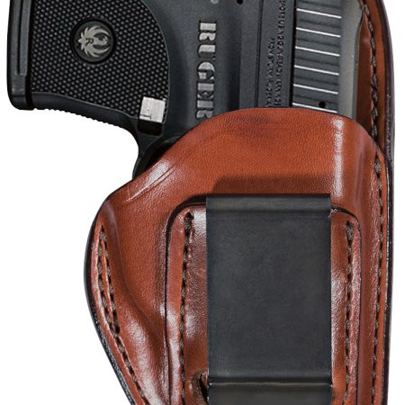 Bianchi 19230 100 Professional  Size 10 IWB Leather Tan Belt Clip Fits Colt Officer/CZ 75/S&W M&P Shield EZ Right Hand