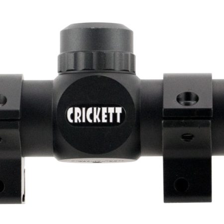 Crickett KSA054 Quick Focus  Black 4x32mm 1" Tube Mil-Dot Reticle