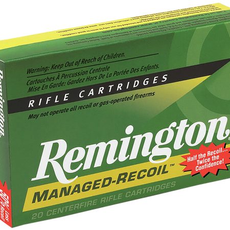 Remington Ammunition 27644 Managed-Recoil 30-30Win 125gr Soft Point Core Lokt 20 Per Box/10 Case