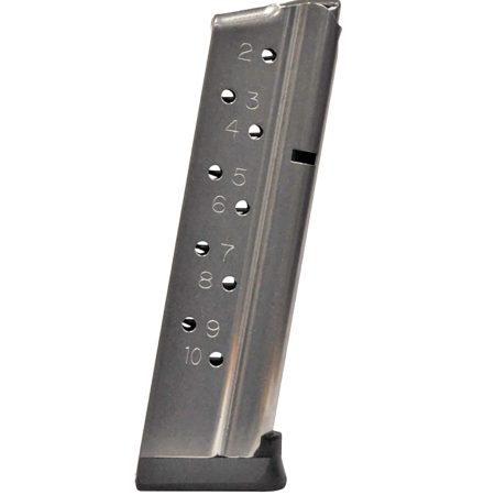 Rock Island 38747 1911 TCM  10rd 38 Super/9mm Luger/22 TCM Stainless Metal