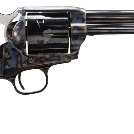 Colt Mfg P1850 Single Action Army Peacemaker 45 Colt (LC) 6 Shot 5.50" Blued Barrel & Cylinder, Color Case Hardened Frame, Black Polymer Grip