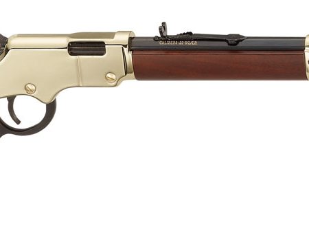 Henry H004V Golden Boy  17 HMR 12+1 20" Octagon Barrel Brasslite American Walnut Right Hand