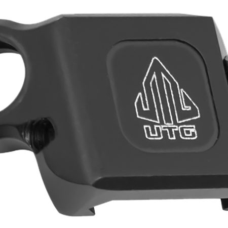 UTG TLSWPM01 Angled QD Sling Swivel Adaptor Picatinny Black Aluminum