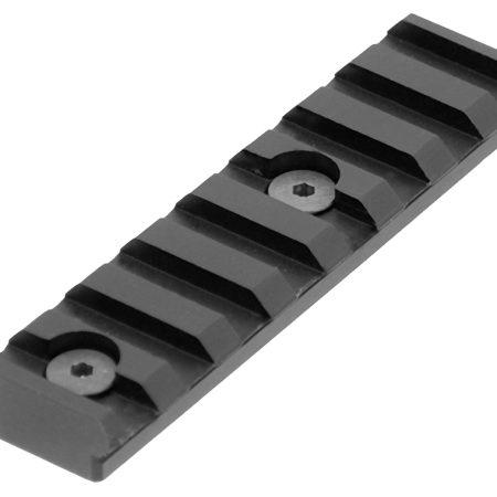 UTG Pro MTURS04M 3.14" KeyMod Picatinny Rail Section 8 Slots  Black Anodized