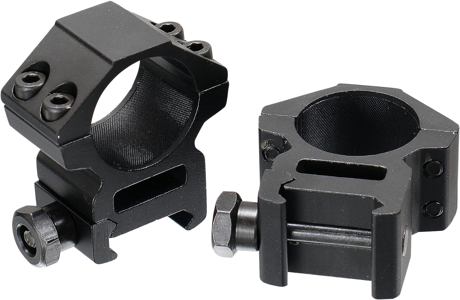 UTG RGWM25M4 Accushot Scope Rings Black Anodized 1" Medium