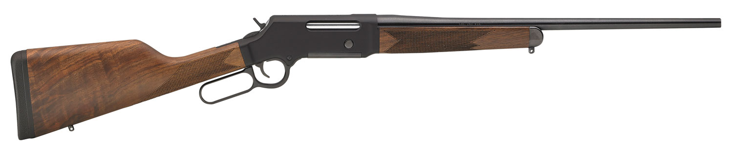 Henry H014243 Long Ranger Full Size 243 Win 4+1 20" Blued Steel Barrel, Black Hard Coat Anodized Steel Receiver, American Walnut Stock Right Hand