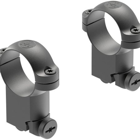 Leupold 49944 Ringmounts  Matte Black Ruger M77 1"  Super High