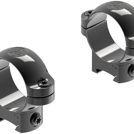 Leupold 49949 Ringmounts  Black Gloss 1" Rimfire Low
