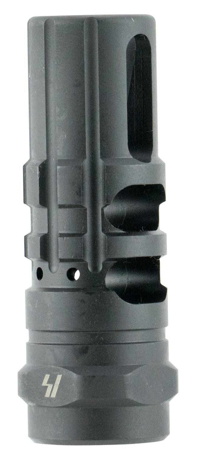 Strike Industries JCOMP2308 JComp Gen 2 Black Steel w/ 5/8"-24 tpi Threads 2.55" OAL 0.87" Diameter 0.34" Diameter 308 Win 7.62x51mm NATO Fits AR-Platform