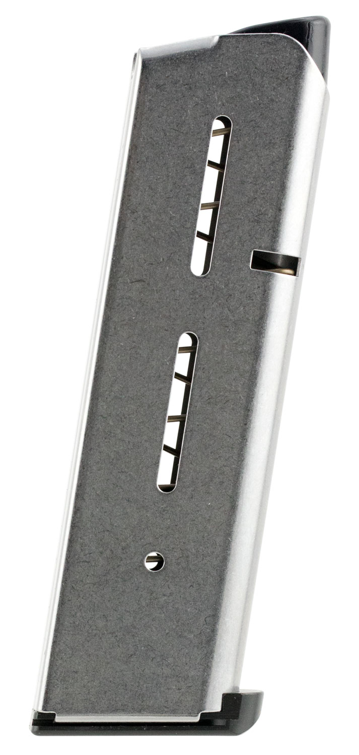 Wilson Combat 47DC 1911 8rd Detachable w/ Lo-Profile Steel Floor Plate 45 ACP Fits 1911 Government Stainless Steel