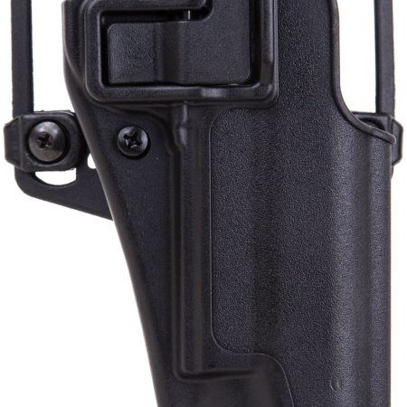 Blackhawk 410503BKR Serpa CQC OWB Size 03 Matte Black Polymer Belt Loop/Paddle Fits 1911 Government & Clones Right Hand