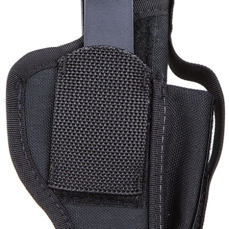 Blackhawk 40AM01BK Multi-Use  IWB/OWB Size 01 Black Nylon Belt Clip Fits Medium Autos Fits 3-4" Barrel Ambidextrous
