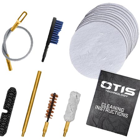 Otis FG7019MM Patriot Cleaning Kit 9mm Pistol/15 Pieces Yellow Plastic Box Case