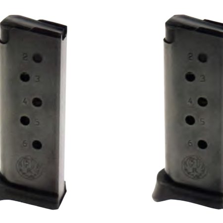 Ruger 90643 LCP Value Pack 6rd 380 ACP Blued Steel 2 Per Pack