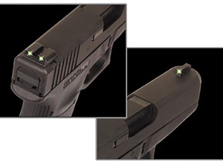 TruGlo TG231K Tritium Black | Green Tritium Front Sight Green Tritium Rear Sight