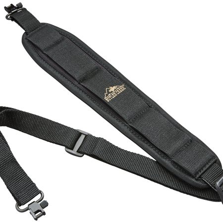 Butler Creek 81013 Comfort Stretch Rifle Sling Black Neoprene Adjustable Rifle
