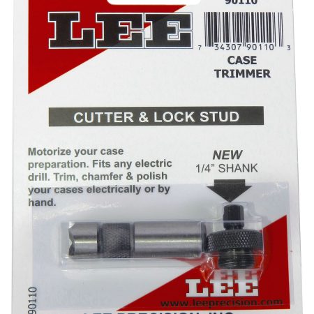 Lee Precision 90110 Cutter & Lock Stud Case Trimmer Stainless Steel