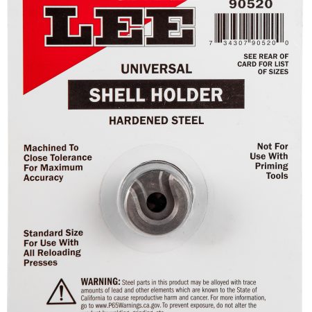 Lee Precision 90004 Shell Holder Universal #19R 9mm Luger / 38 ACP / 40 S&W