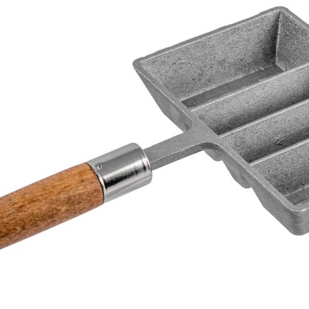 Lee Precision 90029 Ingot Mold Silver Aluminum/Wood