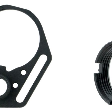 Strike Industries ARMFEP&ACN Multi-Function End Plate and Castle Nut Steel Black