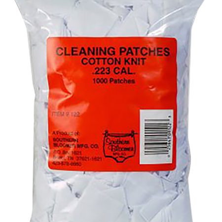 Southern Bloomer 122 Cleaning Patches  223 Rem,5.56x45mm NATO Cotton 1000 Per Bag