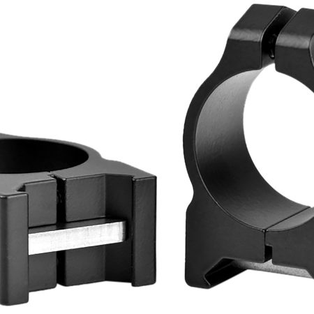 Warne 200M Vertical Rings Maxima Matte Black 1" Low 0 MOA