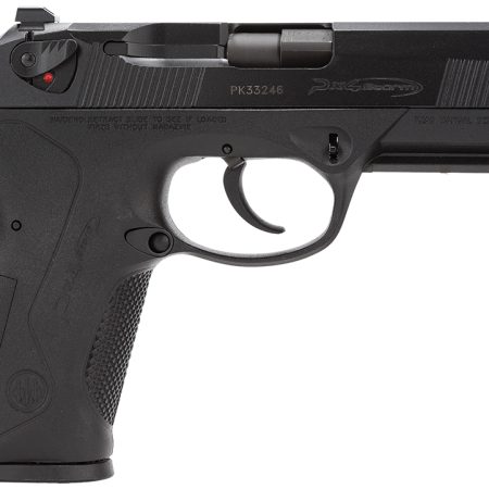 Beretta USA JXF5F25 Px4 Storm  Full Size Frame 45 ACP 10+1, 4.10" Black Steel Barrel, Black Bruniton Serrated Steel Slide, Black Polymer Frame w/Picatinny Rail, Ambidextrous