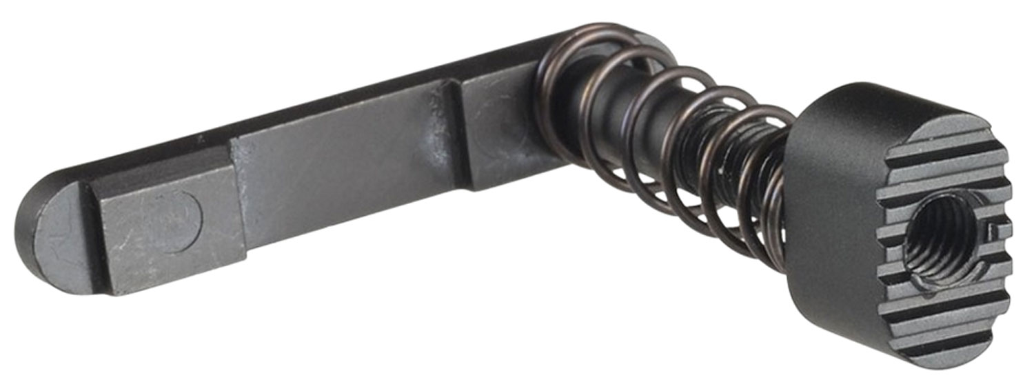 Strike Industries ARSMCBLK Magazine Catch made of Steel with 6061-T6 Aluminum Release Button & Black Finish for AR-Platform
