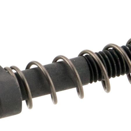 Strike Industries ARSMCRED Magazine Catch  made of Black Steel with Red 6061-T6 Aluminum Release Button for AR-Platform