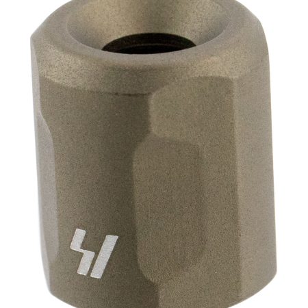 Strike BCTPFDE Barrel Thread Protector 223 Rem/5.56x45mm NATO AR Platform Flat Dark Earth Aluminum 1/2"-28 tpi