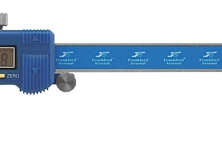 Frankford Arsenal 672060 Electronic Caliper  Blue Multi-Caliber Stainless Steel Rifle/Handgun Firearm