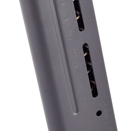 Wilson Combat 5009B ETM  10rd 9mm Luger Fits Wilson Combat 1911 Elite Tactical Black Stainless Steel