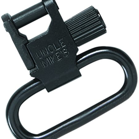 Uncle Mike's 14033 Super Swivel  Quick Detach Tri-Lock Blued 1.25" Loop for Rifles or Shotguns w/QD Bases
