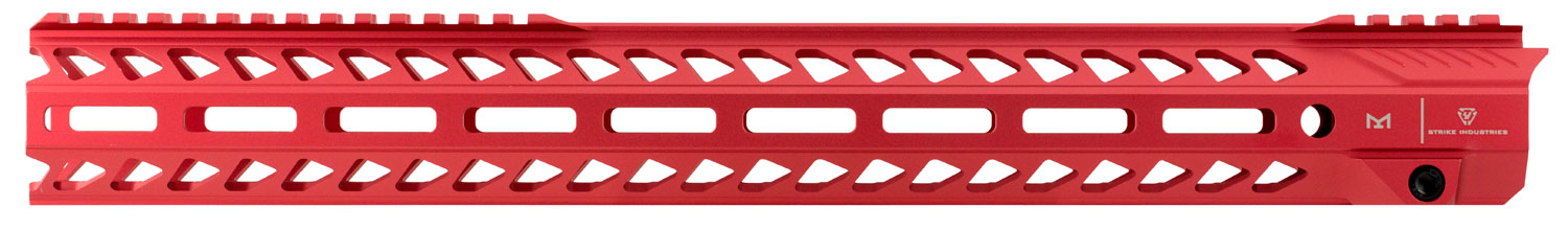 Strike STRIKERAIL Strike Rail AR-15 Red Aluminum 17" M-LOK