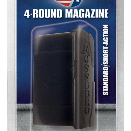 Mossberg 95347 Drop Box Magazine Patriot 5rd 6.5 Creedmoor/308 Win/7mm-08 Rem/243 Win Fits Mossberg 4x4 Short Action Black Polymer