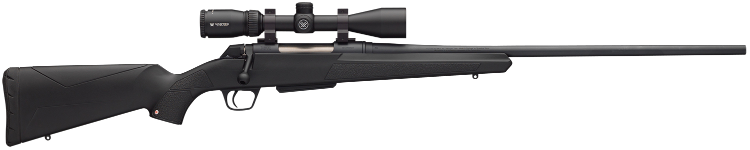 Winchester Guns 535705236 XPR Scope Combo 338 Win Mag 3+1 26" Matte Black Synthetic Stock Matte Blued Right Hand Vortex Crossfire II 3-9x40mm